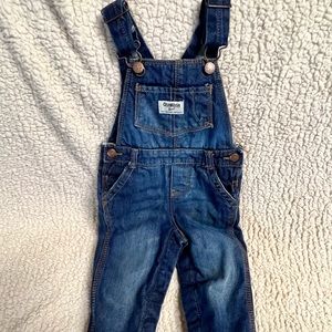 OshKosk fleece lined overalls 12 months